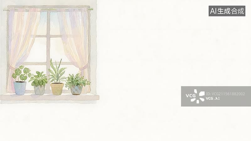 【AI数字艺术】2D卡通居左图片素材