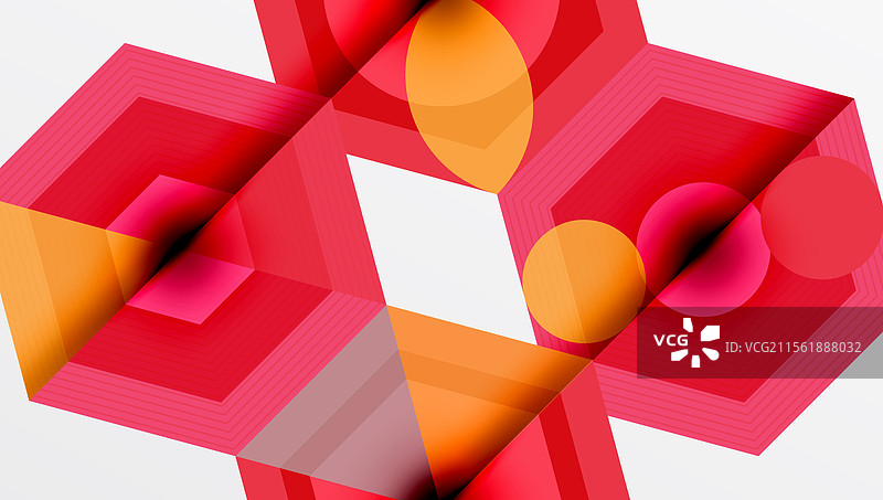 创意六边形几何形状设计图片素材