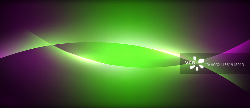 霓虹发光圆圈光线圆形线条图片素材