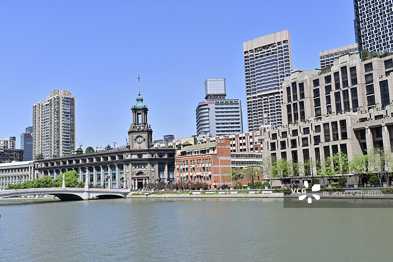 上海邮电大楼（1922）一Shanghai District Head Post Office图片素材