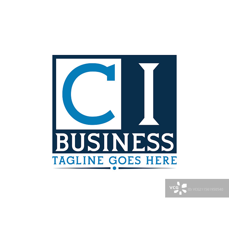 CI字母商业标志设计图片素材