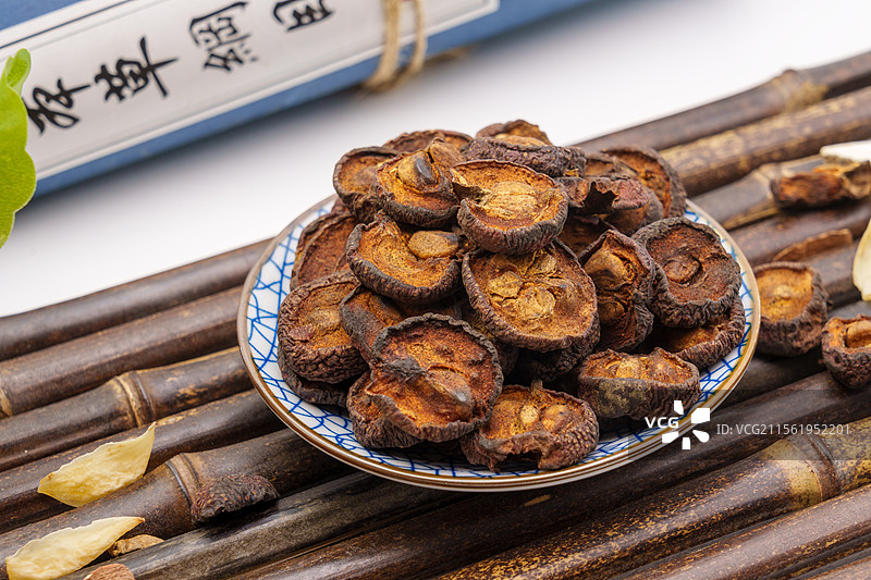 中药材 炒山楂 中医 传统文化 切片 饮片图片素材