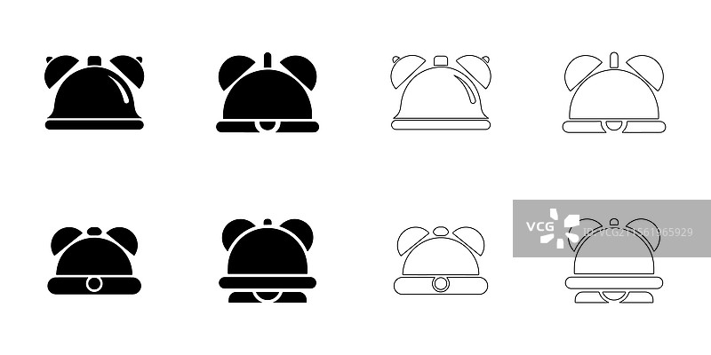 铃铛图标集图片素材