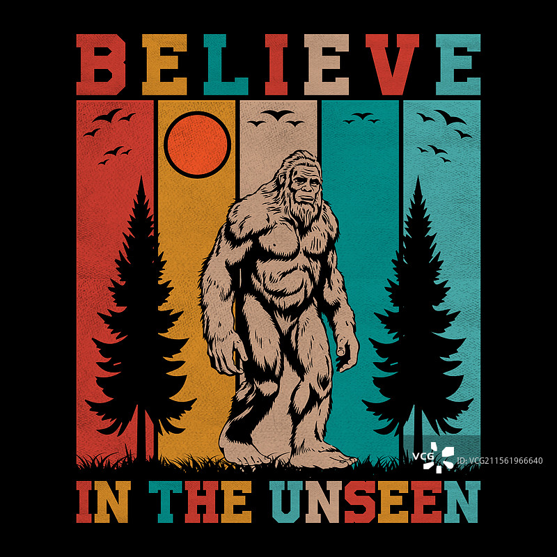 相信看不见的图形设计图片素材