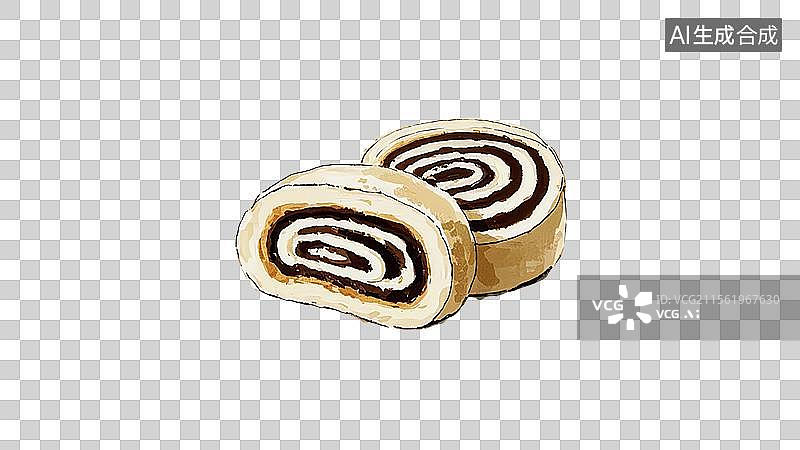 【AI数字艺术】驴打滚图片素材