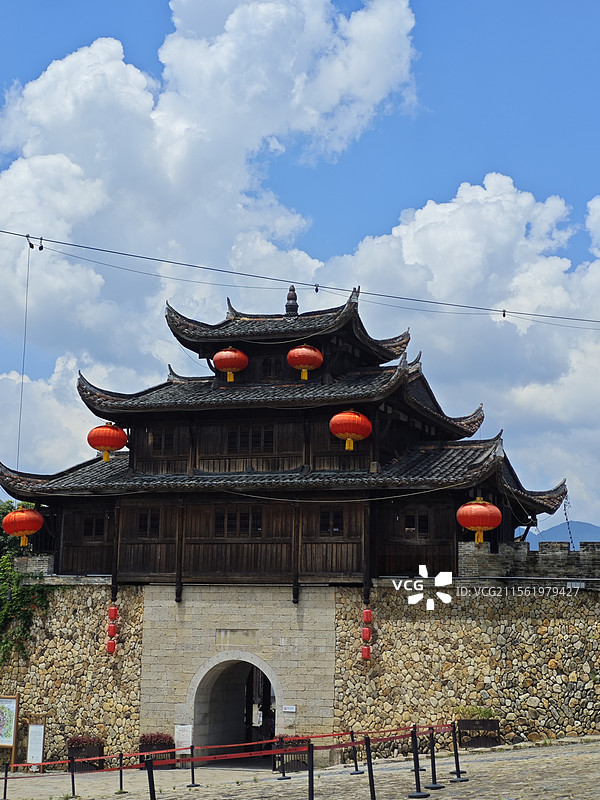 南平邵武和平古镇景区图片素材