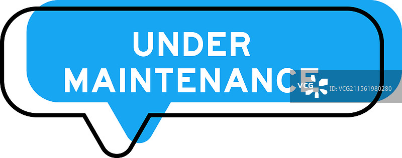 带有文字的蓝色阴影演讲横幅图片素材