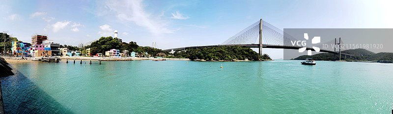 马湾1868新渔村图片素材