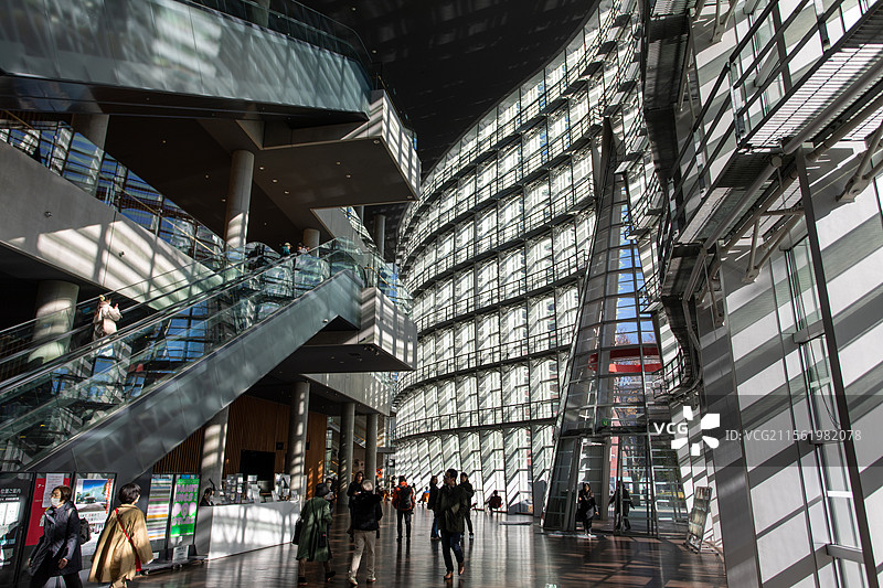 东京国立新美术馆图片素材