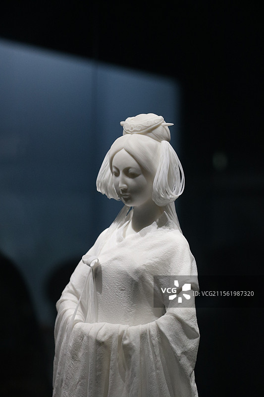 德化白瓷展玉漱公主国家博物馆图片素材