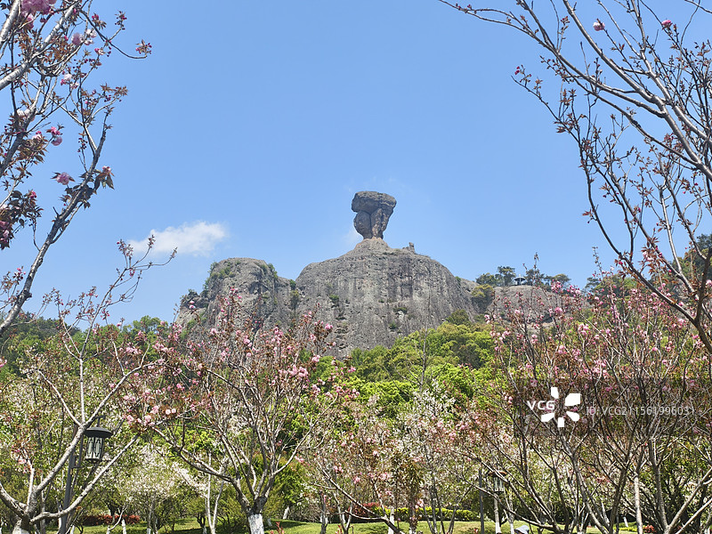 台州五龙山公园石夫人图片素材