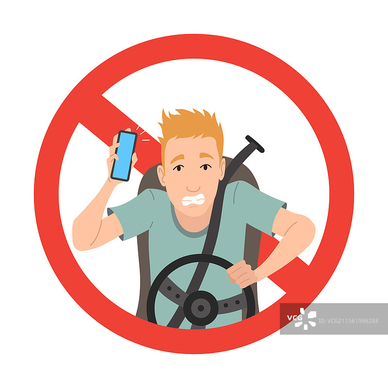 开车时使用手机的安全驾驶规则禁止使用图片素材