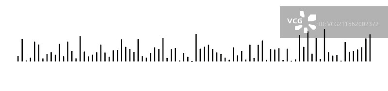 现代均衡器符号语音消息扁平图标图片素材