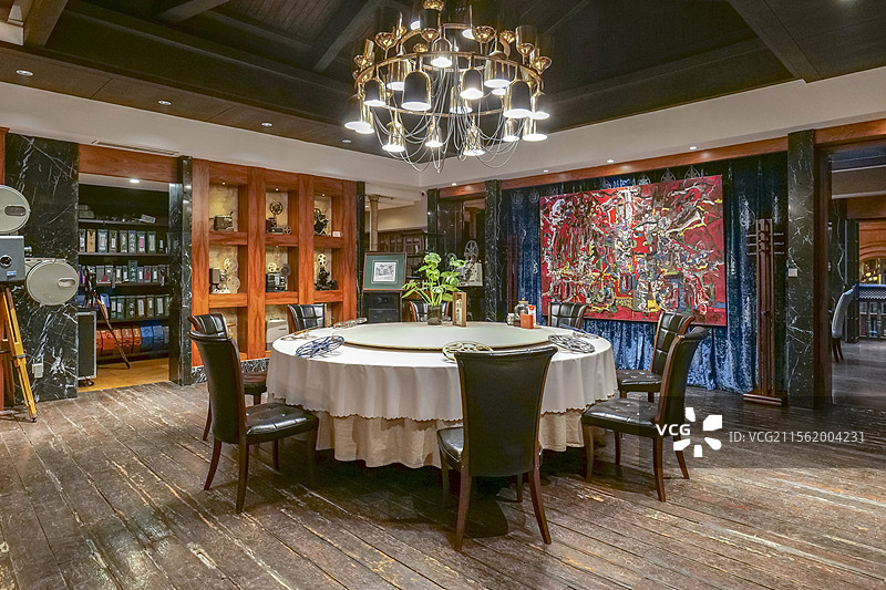 山东济南小广寒电影博物馆（电影艺术餐厅）图片素材