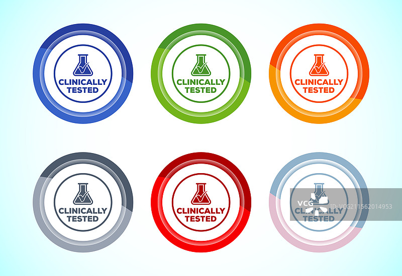 临床测试图标设计，临床证明图片素材
