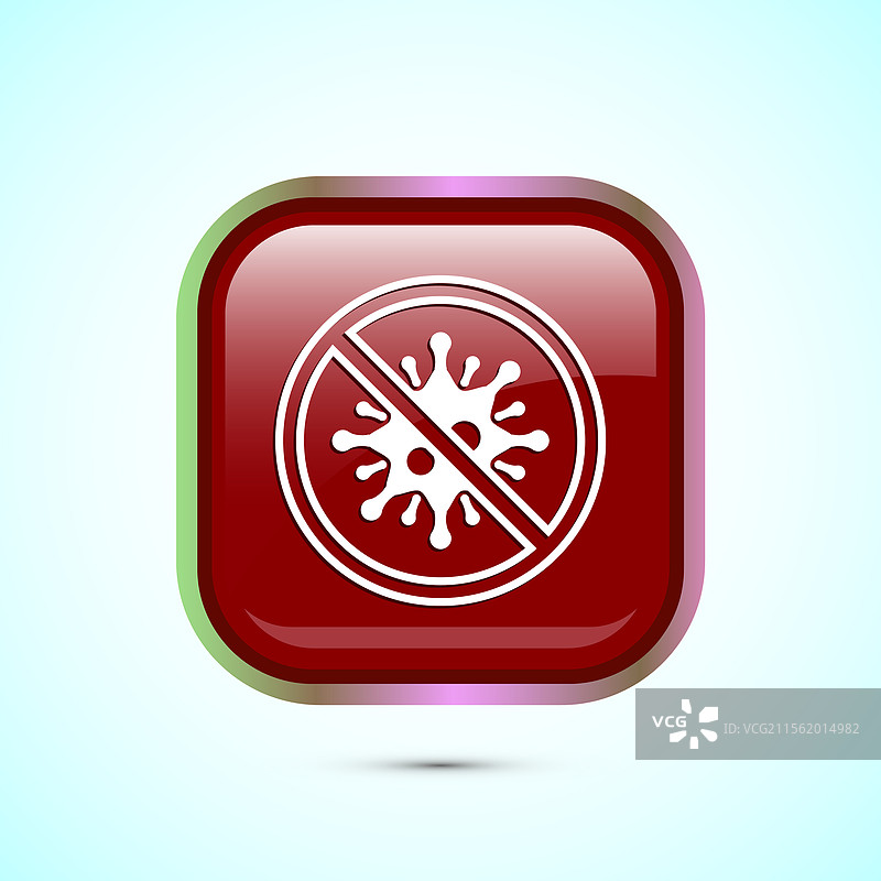 抗菌图标设计卫生标签符号图片素材