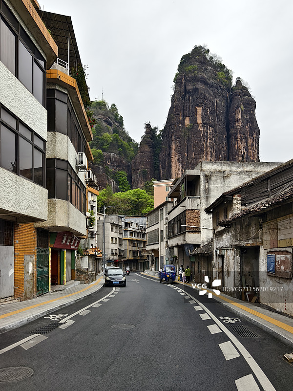 广东韶关乐昌坪石镇丹霞风景图片素材