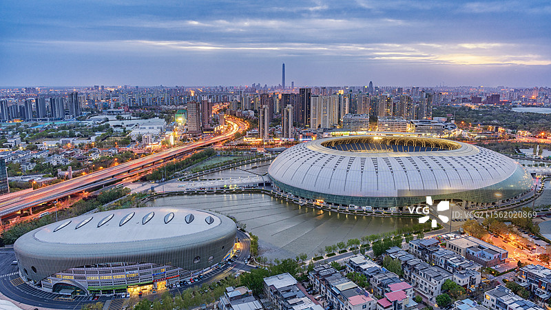天津奥体中心体育场图片素材