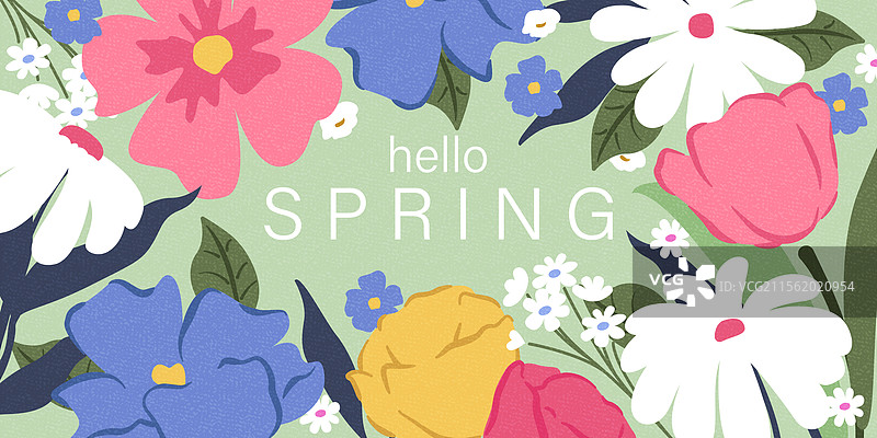 春天的花朵，3月8日国际妇女节，母亲节图片素材