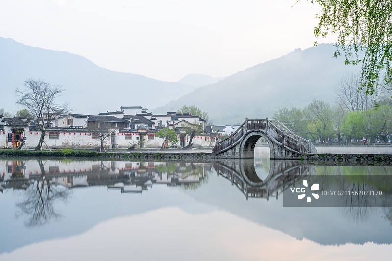 水墨宏村图片素材