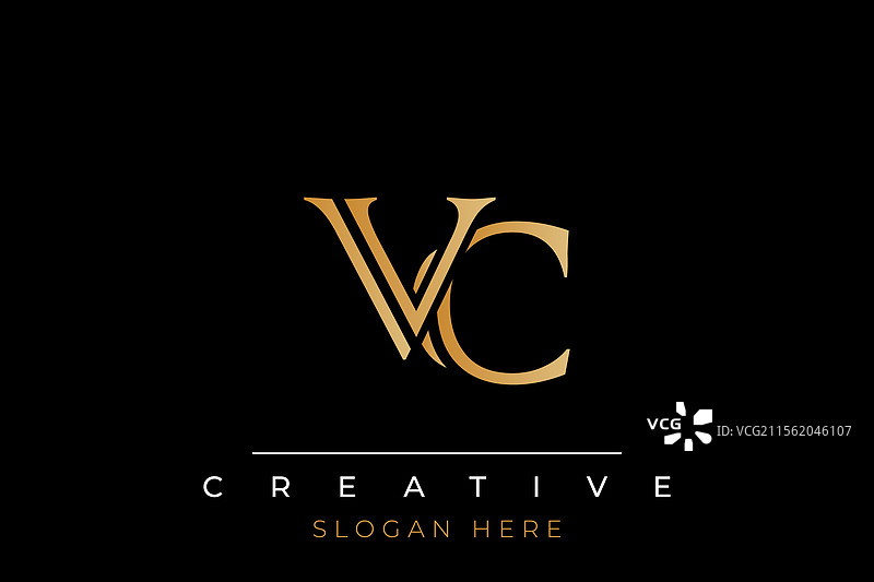 创意风险投资奢华标志图片素材