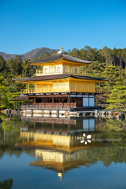 京都金阁寺图片素材