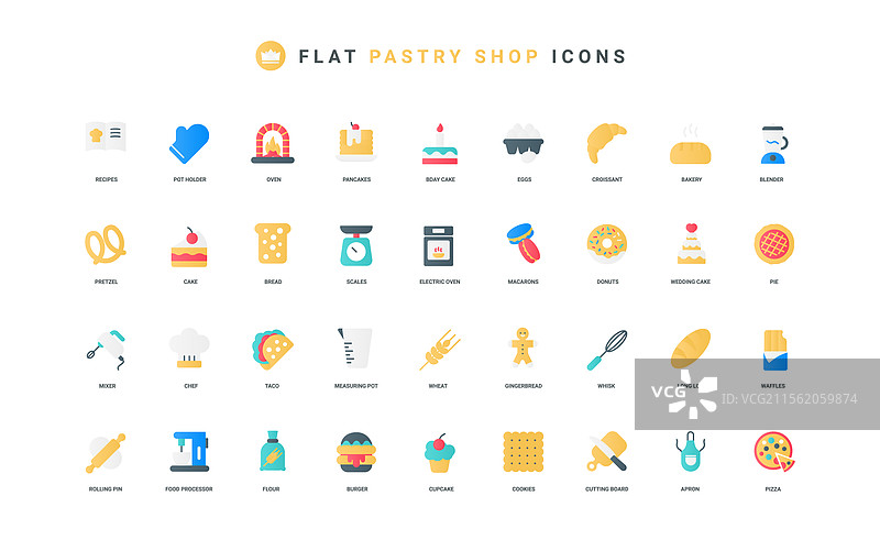 糕点店和烘焙甜点的糖果图片素材