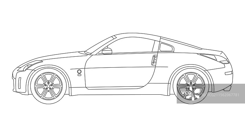 日产350Z Z33图片素材