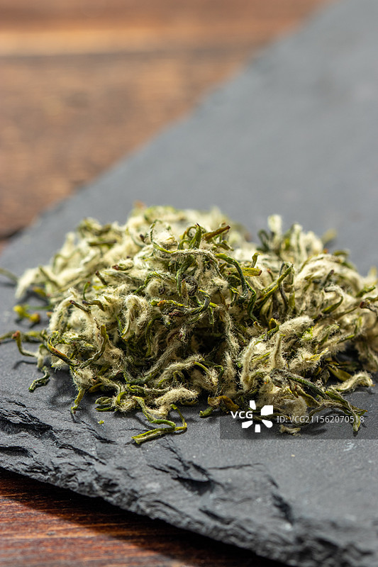 中国十大名茶之一江苏苏州太湖洞庭山碧螺春图片素材