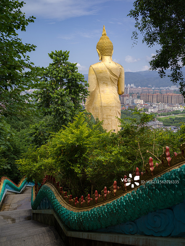 西双版纳勐泐大佛寺图片素材