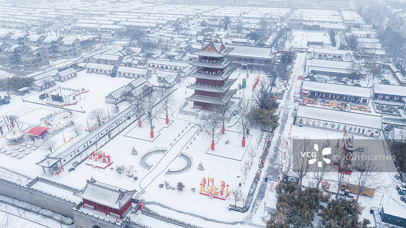 潍坊寒亭杨家埠大观园图片素材