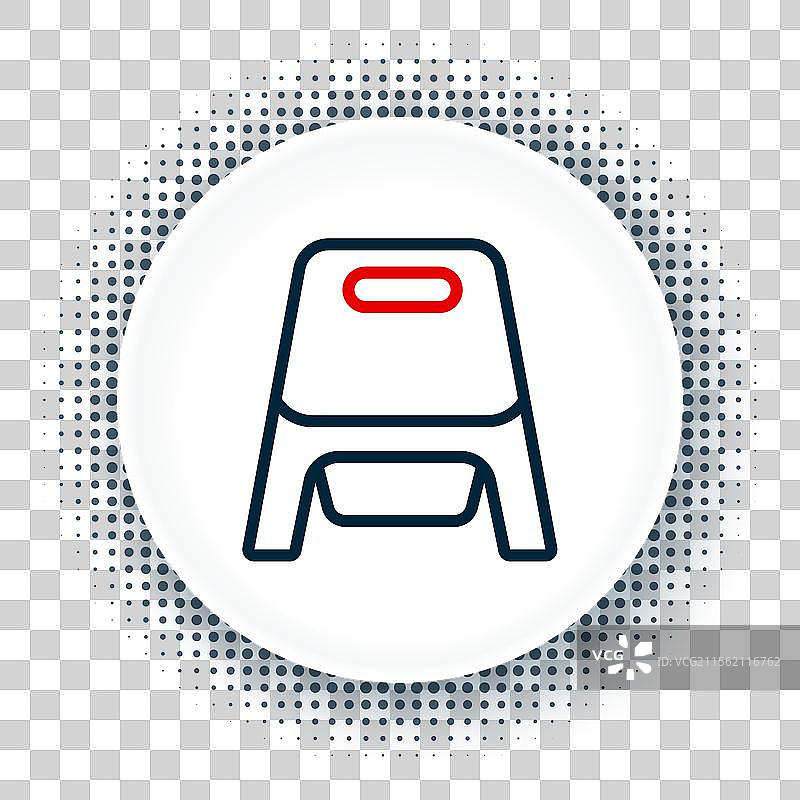 婴儿便盆图标，背景为白色图片素材