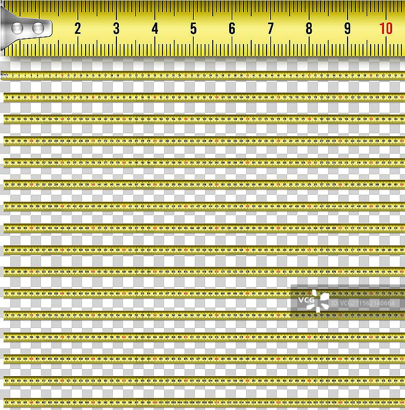 带刻度的真实金属尺图片素材