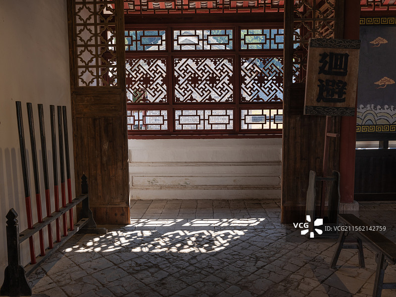 广西忻城莫土司衙署图片素材