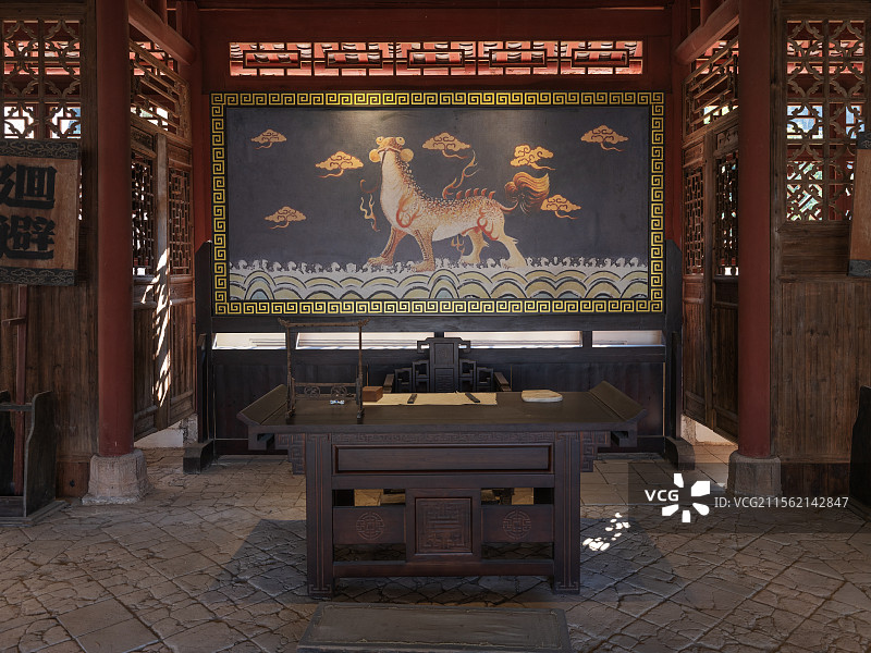 广西忻城莫土司衙署图片素材