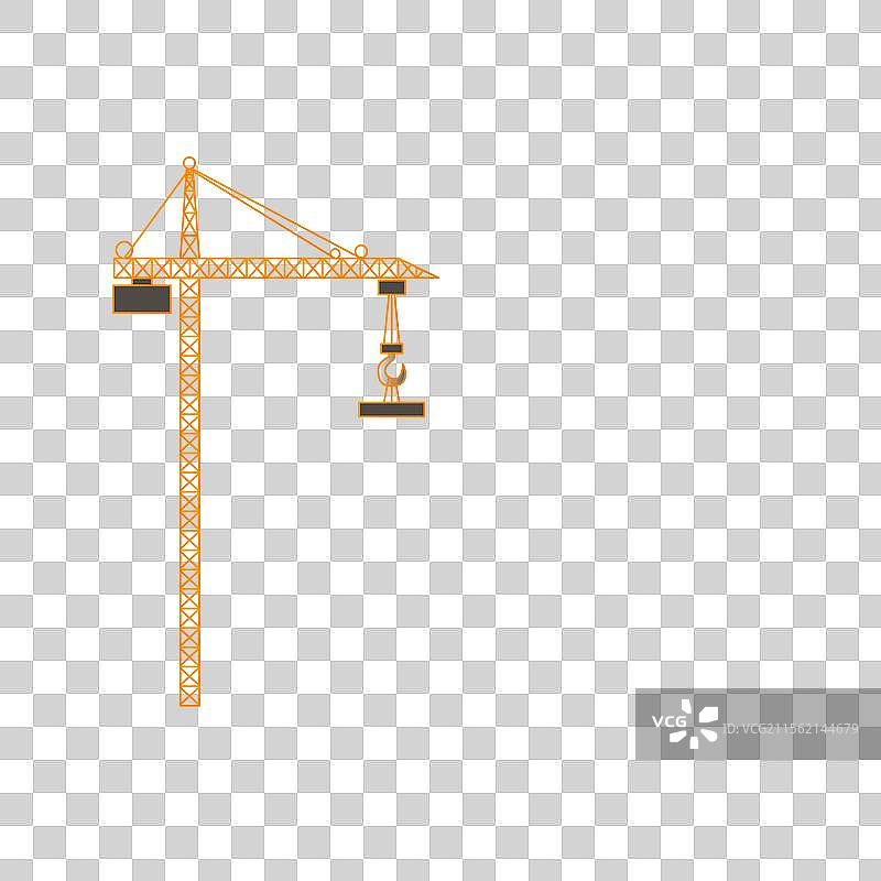 吊塔矢量插画图片素材