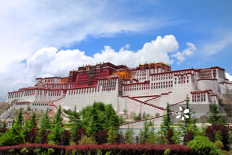 拉萨的布达拉宫图片素材