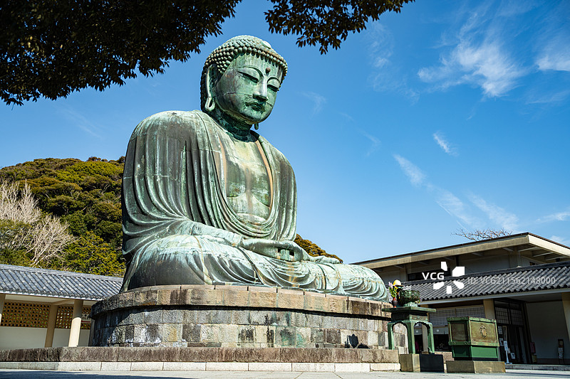 镰仓大佛图片素材