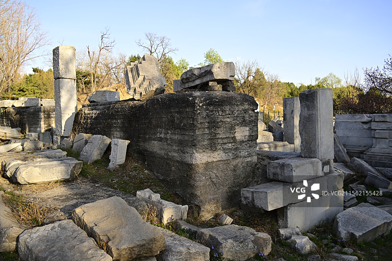 北京圆明园图片素材