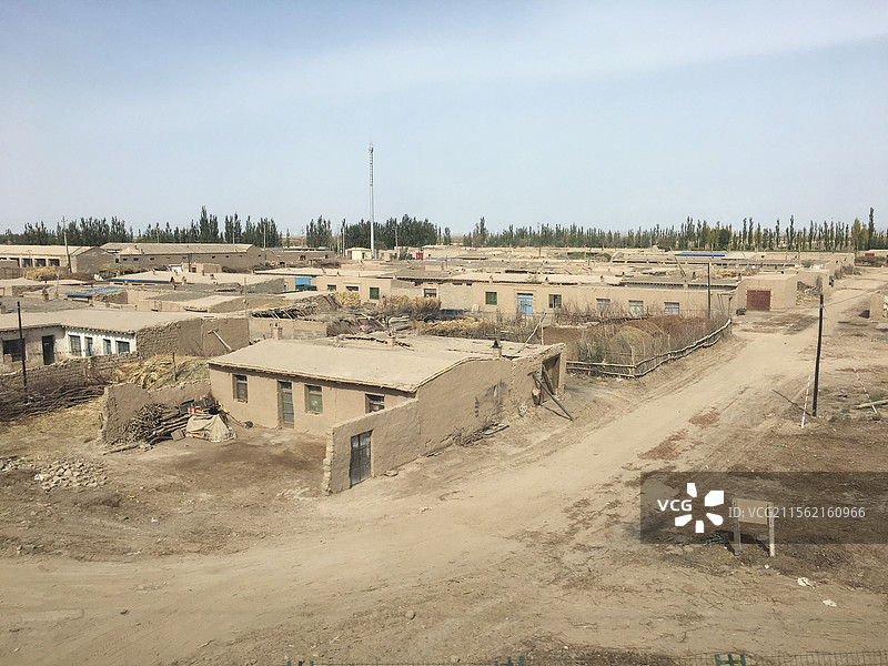 中国甘肃省农村图片素材