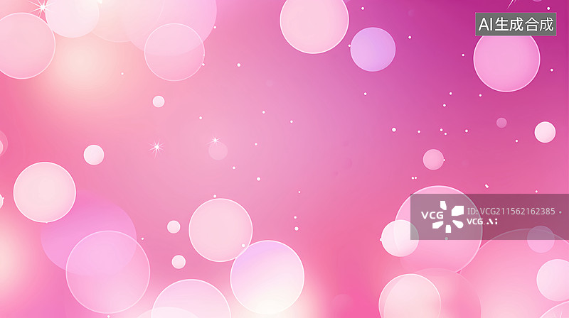 【AI数字艺术】唯美夏日闪亮气泡音乐节商务科技紫色背景图片素材