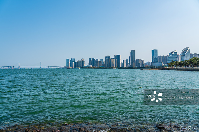 湛江金沙湾观海长廊图片素材