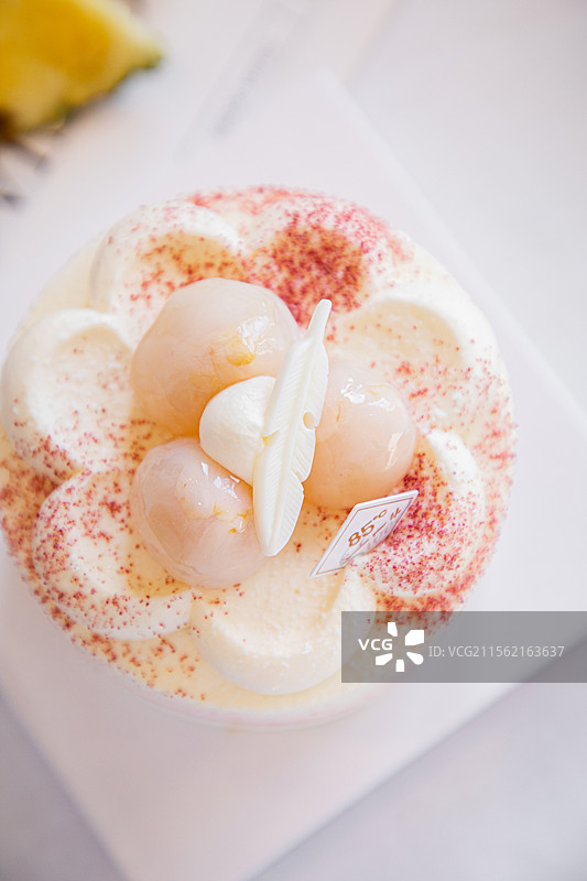 生日蛋糕奶油蛋糕蜜桃蛋糕凤梨柠檬蛋糕菠萝蛋糕甜品烘焙甜食下午茶纪念日粉色浪漫水蜜桃蛋糕慕斯蛋糕瑞士卷图片素材