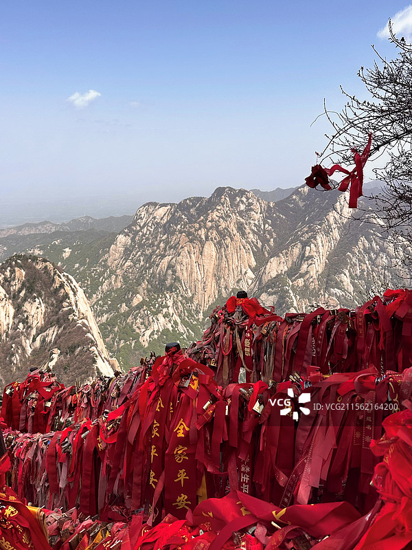 华山风景图片素材