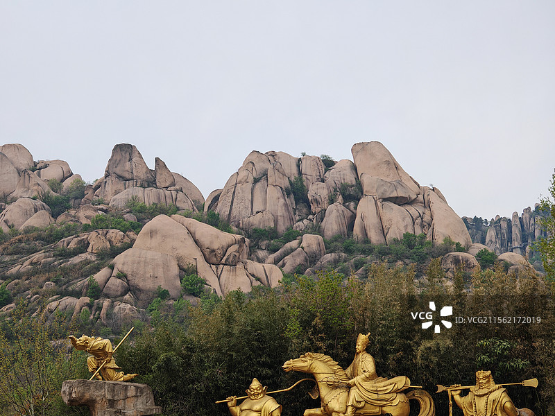 嵖岈山风光图片素材