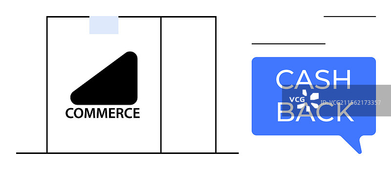 在线购物与商业平台和现金支付图片素材