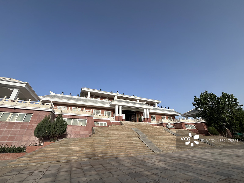 新疆喀什疏勒县张骞公园张骞纪念馆图片素材