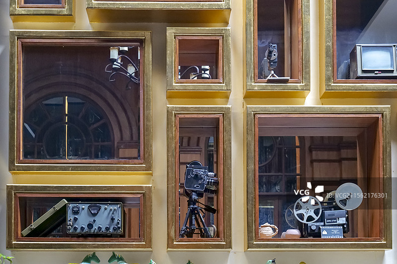 山东济南小广寒电影博物馆（电影艺术餐厅）图片素材