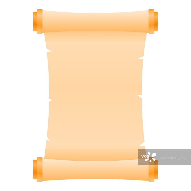 古老的纸卷信息图片素材