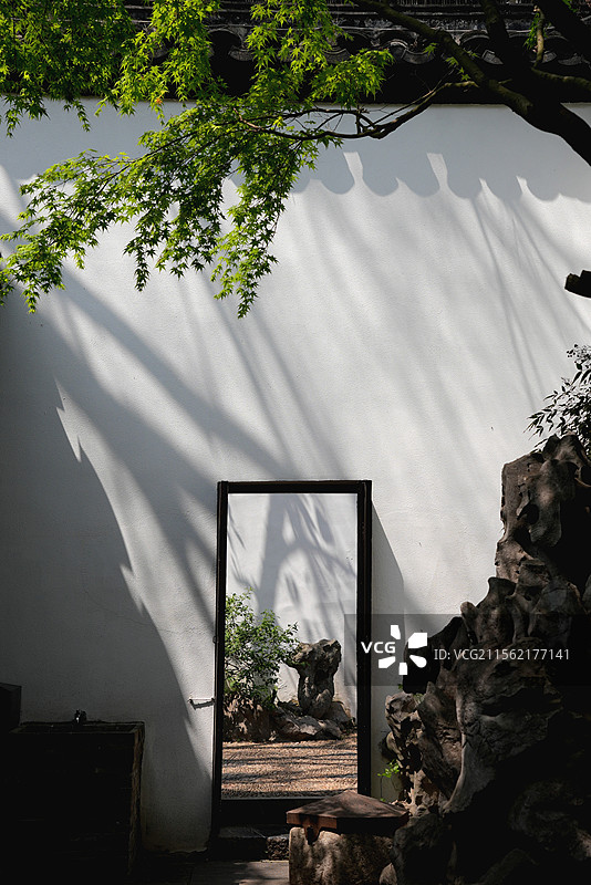 中式庭院图片素材